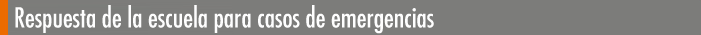 Response to emergencies banner (Spanish) 